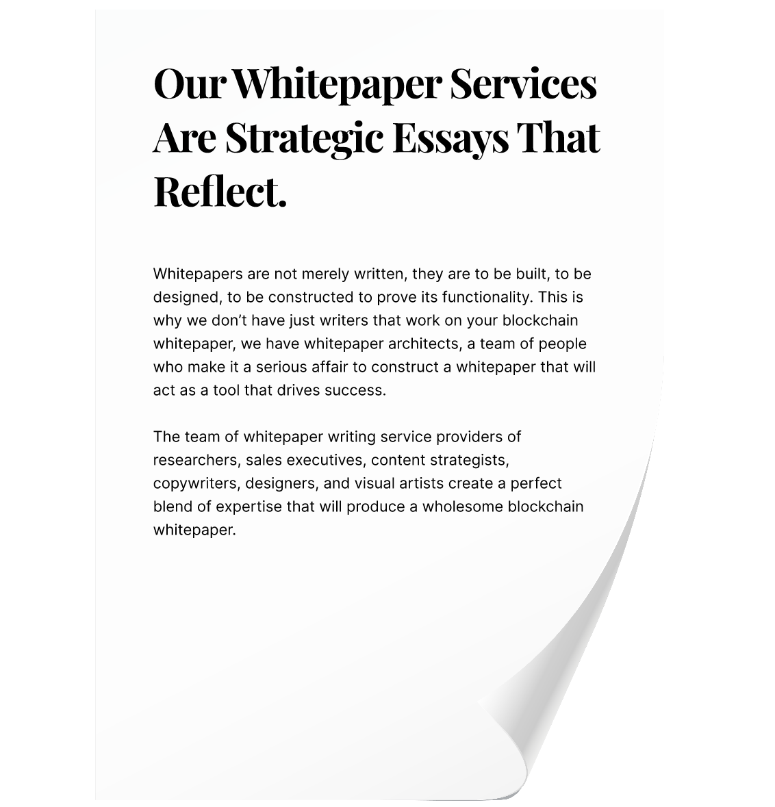 Blockchain Whitepaper Writing